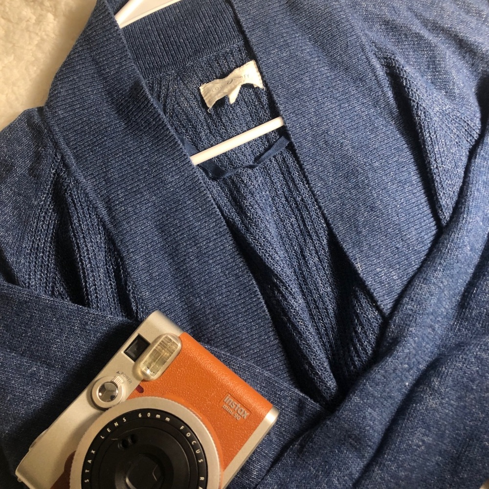 Anthropologie/Lou & Grey Navy Cardigan